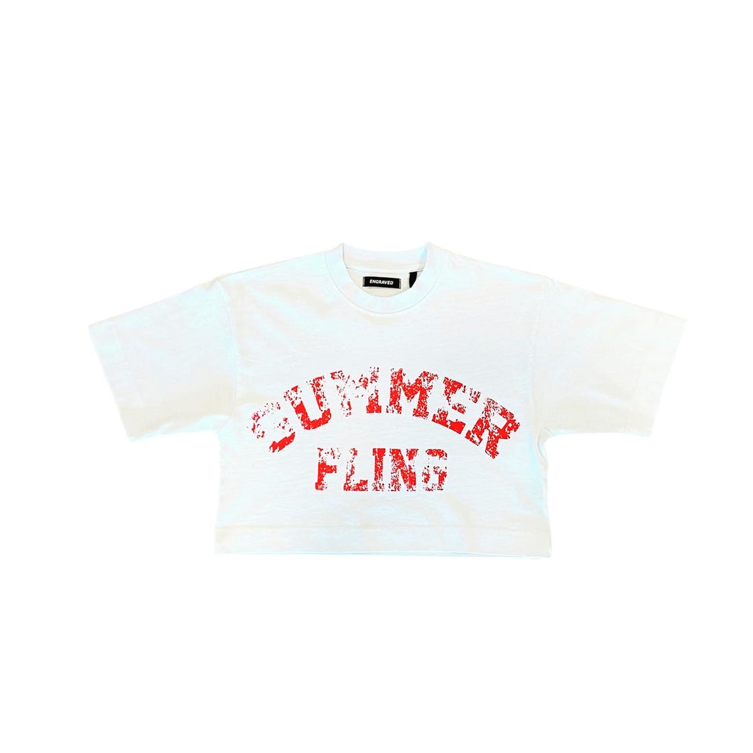 Women’s Summer Fling Cropped T-Shirt